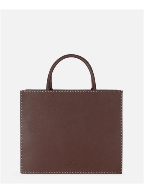 TOTE MEDIA ELISABETTA FRANCHI | BS09A51E2644 cacao